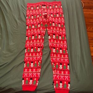 Christmas Thermal Pants